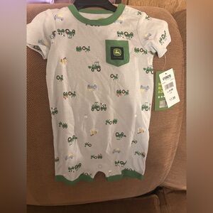 NWT John Deere Tractor Onesie